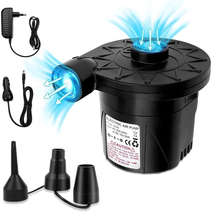Gonfleur Château Electrique 350W/Soufflerie Pour Jeux Gonflable Avec Moteur En Cuivre 680b59d536ee7bc7146e320b
