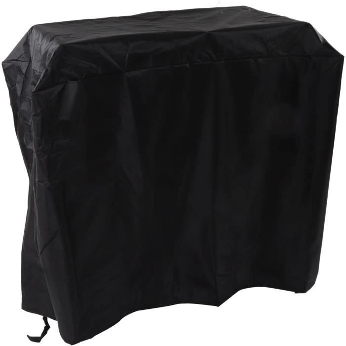 Housse Barbecue Extérieur 420D - Imperméable, Cordon Serrage, Taille 76x76x63 Cm, Protection Anti-pluie UV