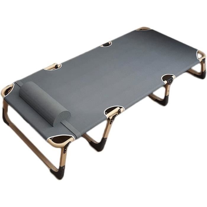 Lit de Camping Pliant, réglable pour Bureau, lit d'invité Pliant avec ...