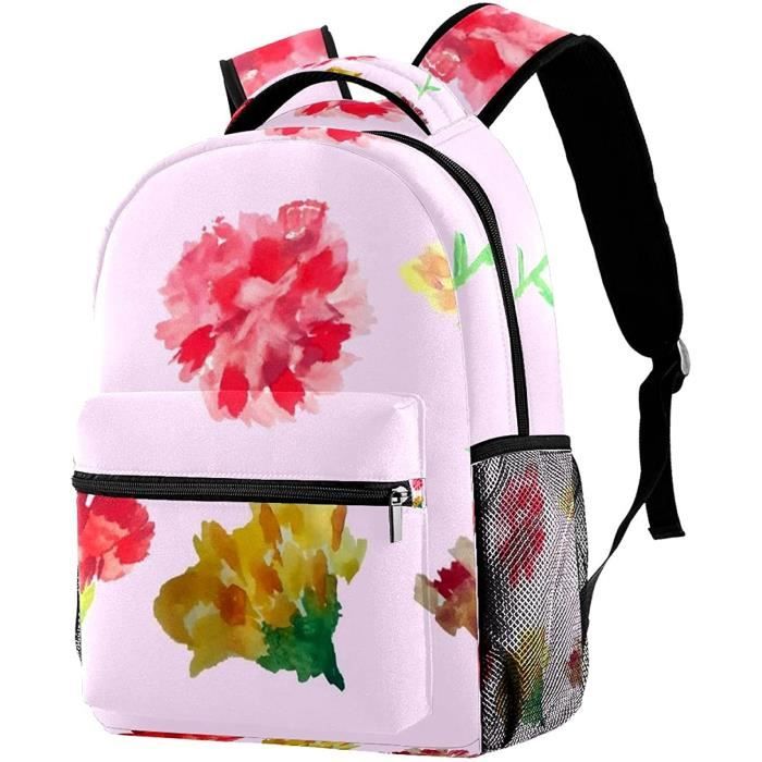 Sac à Dos Victoria's Secret Campus - Couleur Orange Fluo Rose - Léger Et Spacieux, Neuf Avec étiquettes