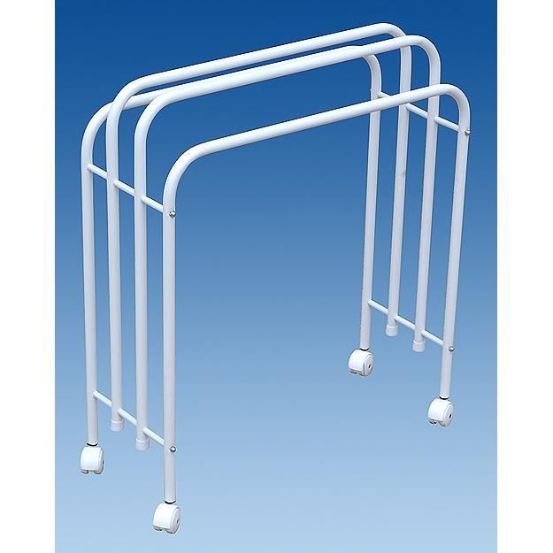 Barre Porte Serviette Telescopique Porte Serviettes Sur Roulettes 4 Branches Achat Vente Porte