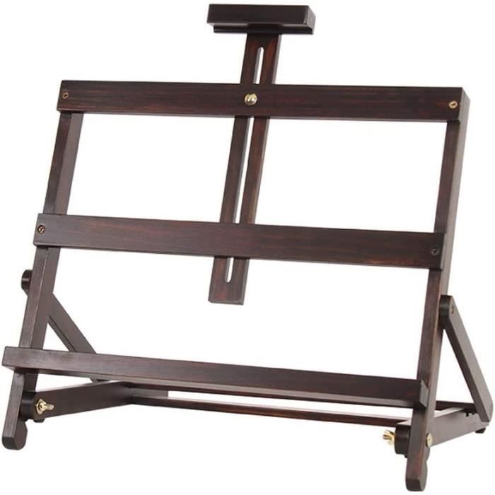 Support De Tableau Réglable PandaHall - 3 Angles - Bois Portable 40x32cm - Pour Puzzles Et Activités
