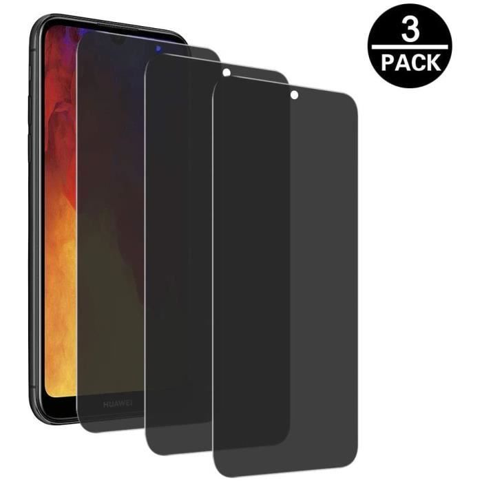Pellicola Protettiva Privacy 4 Lati Dipos Per Huawei Y6 (2019) – Filtro Anti-Sguardi Made In Germany, Resistente Ai Graffi