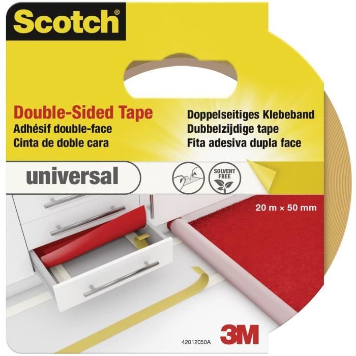 4001895910456 3 M 9088 P Ruban adhésif double face universel adhésif dinstallation largeurs différentes 