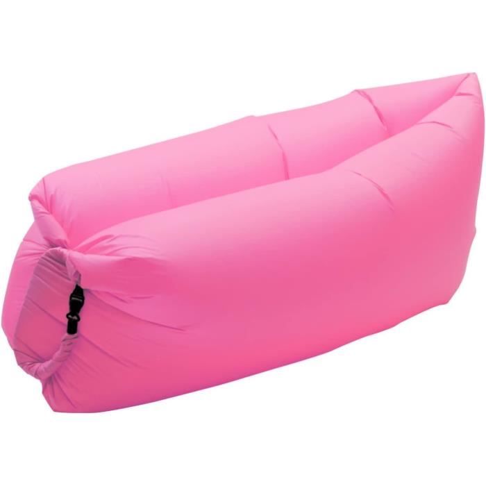 Pouf paresseux canapé gonflable pliant inclinable canapé-lit extérieur