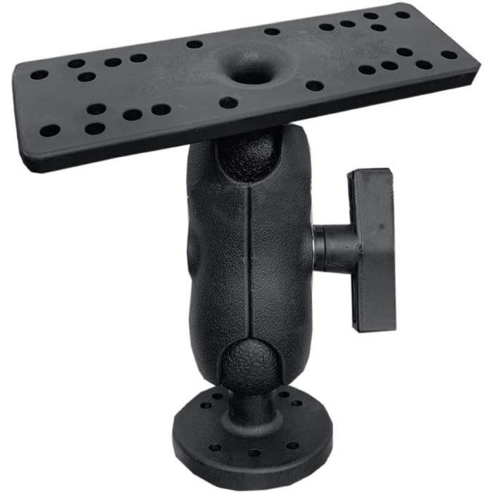 Support De Détecteur De Poissons Noir, Accessoires De Yacht De Pêche, Base De Montage, Hauteur Support De Détecteur De Poissons Noir, Accessoires De Yacht De Pêche, Base De Montage, Hauteur