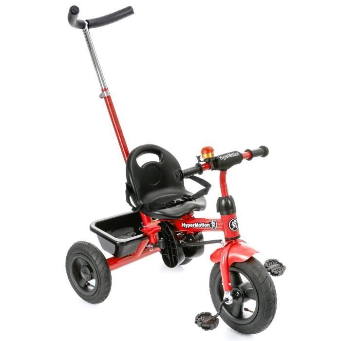 Tricycle Évolutif pour enfants jusqu'à 20 KG Poussoir Roues Gonflables
