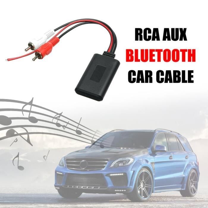 Auto Radio Bluetooth 12V aux Adaptateur Rca Voiture Universel Connecteur de