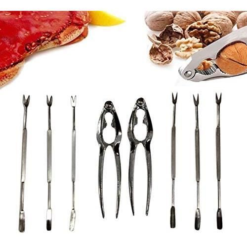 Seafood Tools Set ouvreHomard 2 craquelins aux Fruits de mer avec 6