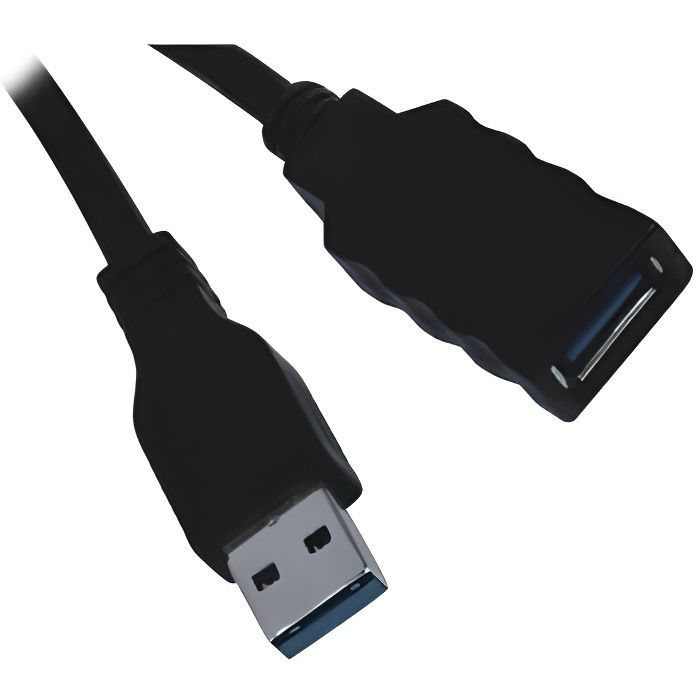 Rallonge USB A Mâle/USB A Femelle - 3m - Cultura