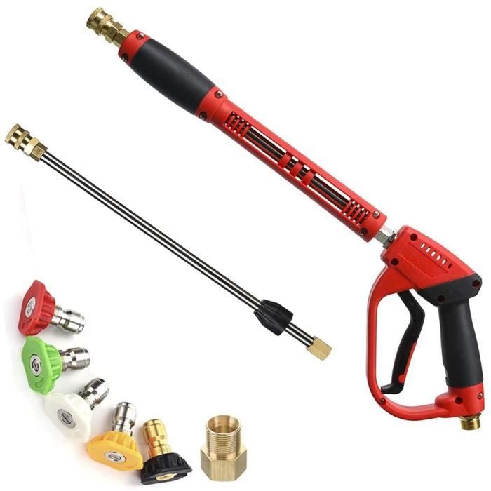 Pistolet De Remplacement Pour Nettoyeur Haute Pression Karcher K2 à K7 - Avec Lance, Raccord Rapide, 150 Bar Max - 1