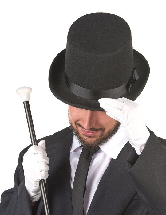 Chapeau Haut De Forme Noir Adulte Années 20 - Cdiscount Jeux - Jouets