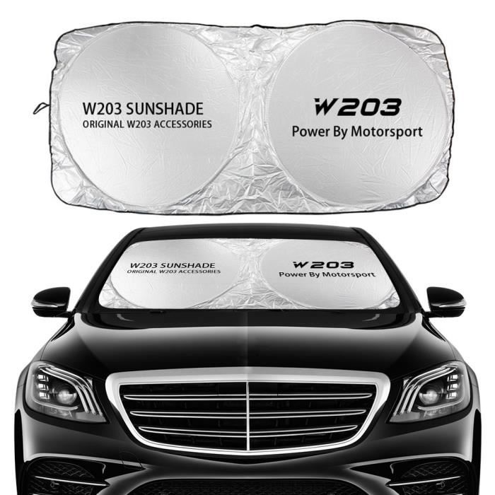Couverture de pare-soleil Anti UV pour Mercedes W124, W203, W204, A35, A45, C43, C63, CL, CLA35, E63, S63, S For W203