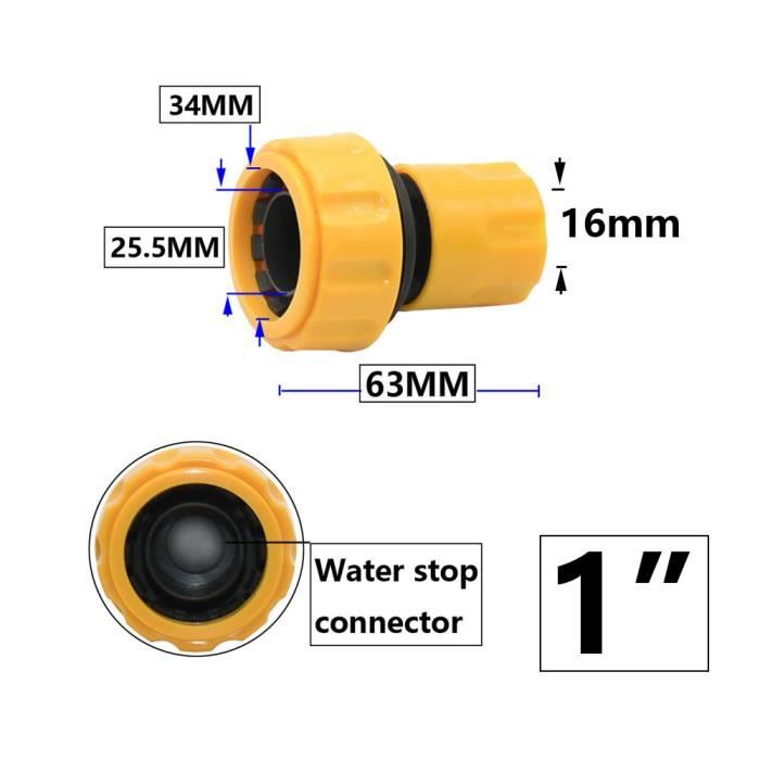 Kit De Raccords De Tuyau 19 Mm (3/4