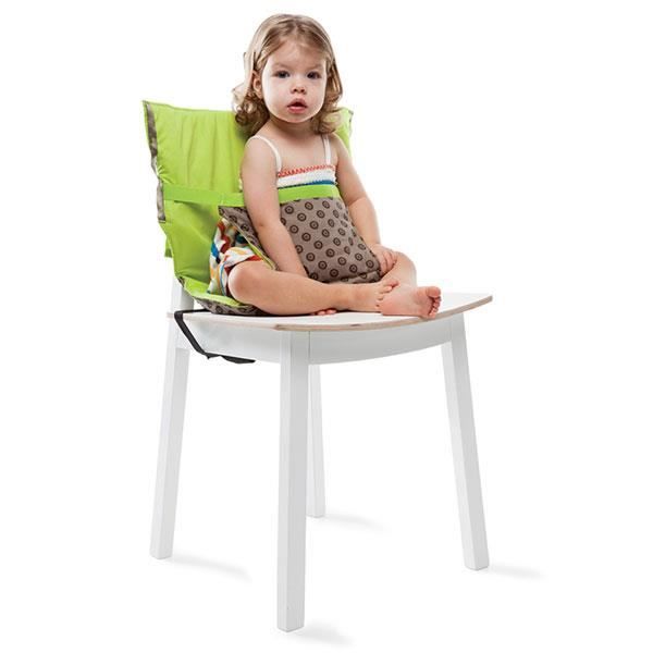 Chaise Nomade - BABYTOLOVE - Round & Round - Réglable - 3 hauteurs d'assise - Assise rembourrée