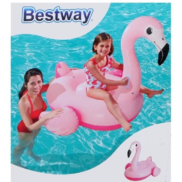 Bouee Flamand Rose Modele Cavalier 145 X 121 Cms Cdiscount Jeux Jouets