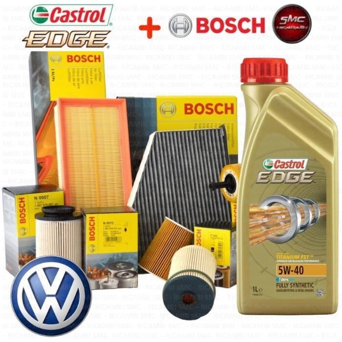 Bosch VW Sharan Scirocco Tiguan Touran Transporter Moteur Filtre à huile NEUF
