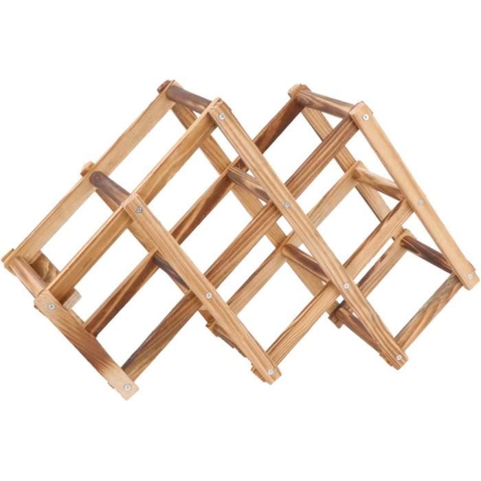 Sogesfurniture Range Bouteille Vin Étagère à Bouteille En Bois