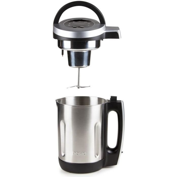 domo mixeur à soupe do716bl capacité 2,2 l - gris