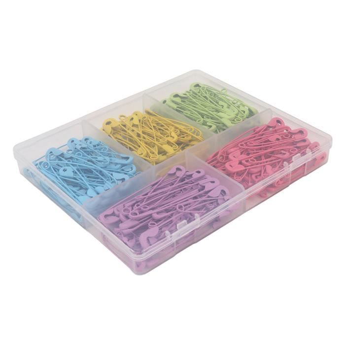 Lot De 50 épingles De Sécurité En Plastique Blanc - Autocollantes Et Durables Pour Badges Nominatifs, événements Et Bricolage