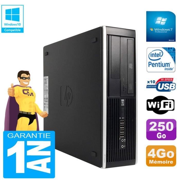 PC  Compaq Pro 6300 SFF G630 RAM 4Go Disque 250Go