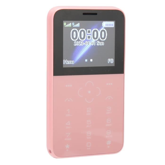 MiRUSI BM10 Le Plus Petit Mini Téléphone Portable Du Monde - Double SIM GSM Débloqué, Téléphone De Secours Avec Bluetooth Et Oreillette