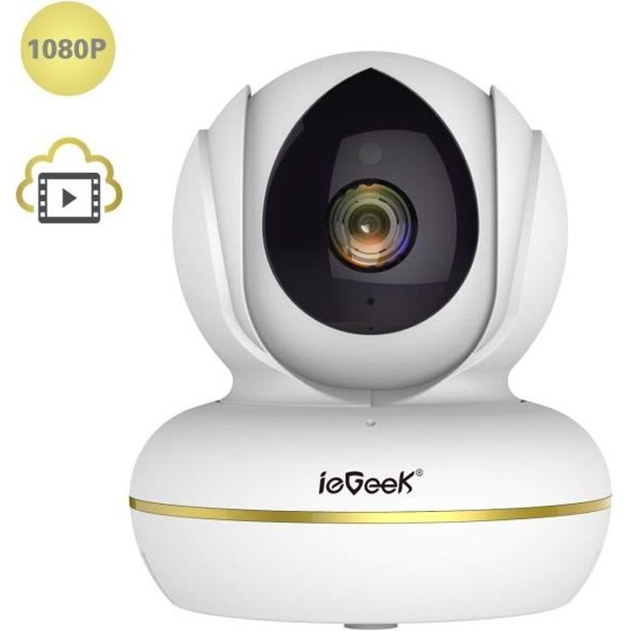 IEGEEK WIFI IP Caméra de Surveillance Sans fil Vision Nuit Sécurité  Extérieur FA EUR 49,99 - PicClick FR