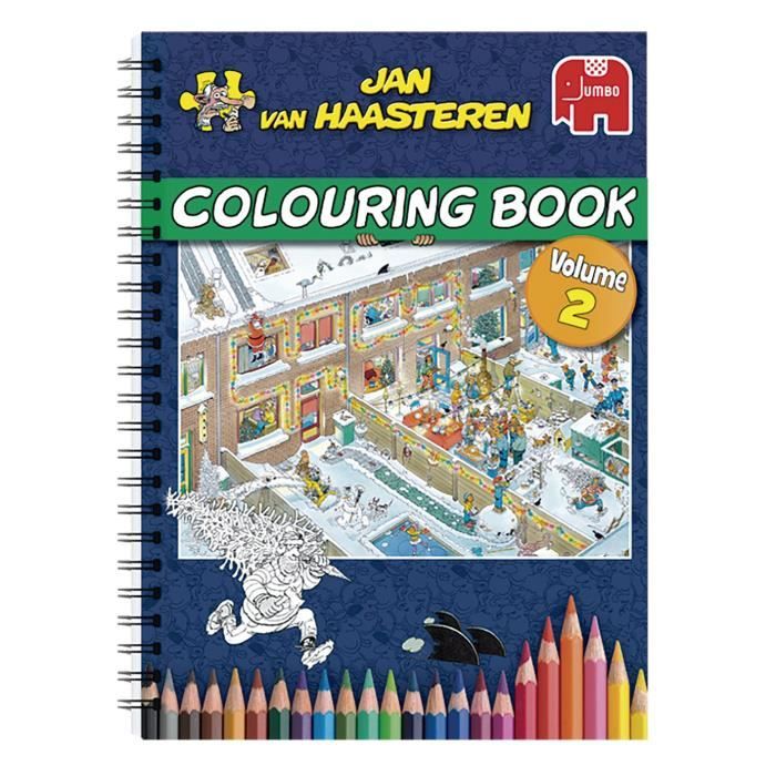 JUMBO Livre de Coloriage  Cdiscount Jeux  Jouets
