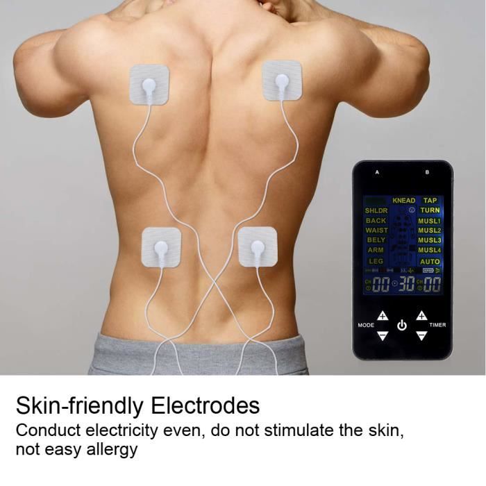 Anykuu 3 EN 1 TENS EMS Electrostimulateur Musculaire,36 Programmes de