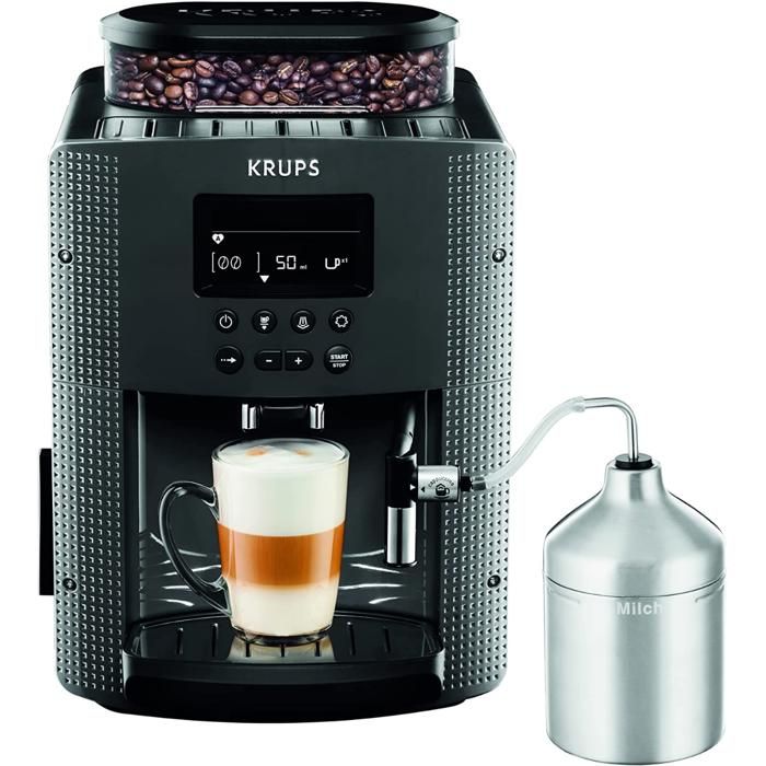 Machine expresso automatique KRUPS EA816B70 TU 1.7 Litres Intensité réglable