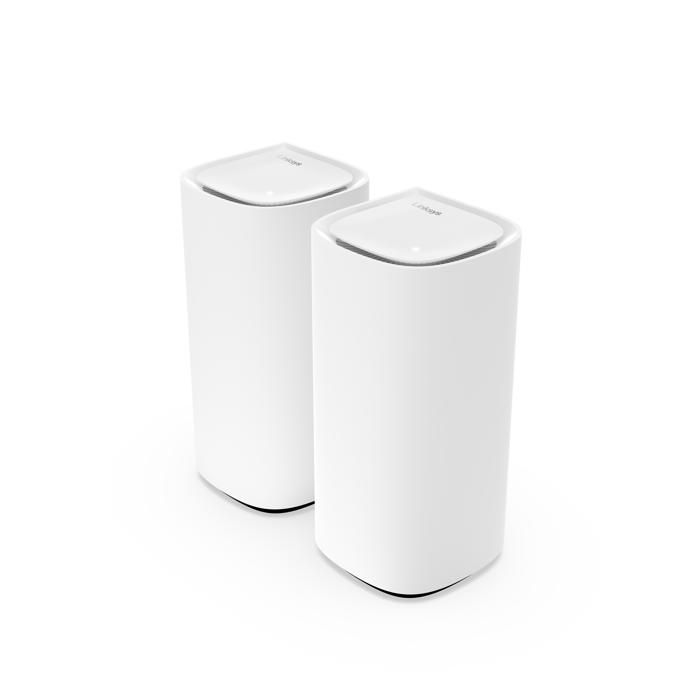 Linksys VELOP Pro 6E - Système Wi-Fi - (2 routeurs) - jusqu'à 6000 pieds carrés - maillage 1GbE Multi-Bande