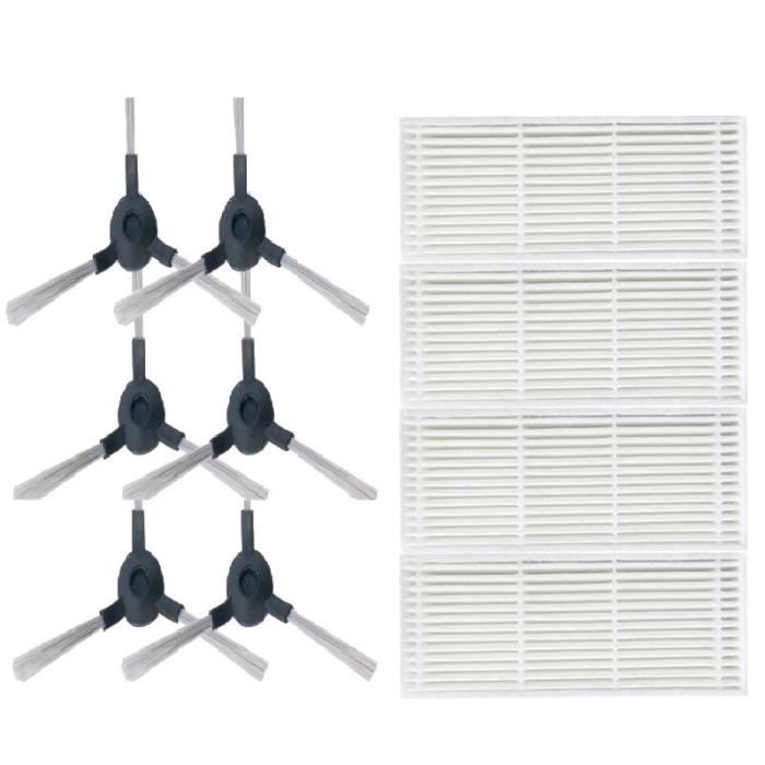 Lot De 3 Filtres HEPA Fantisi Pour Aspirateur AMIBOT Animal XL H2O | Filtration 99,99% Des Allergènes Et Poussières