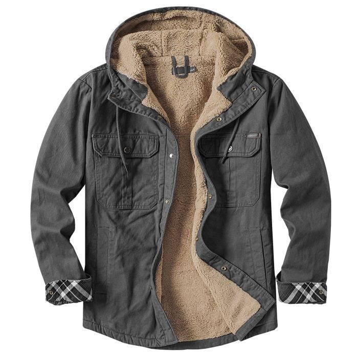 Chemise hiver homme deals