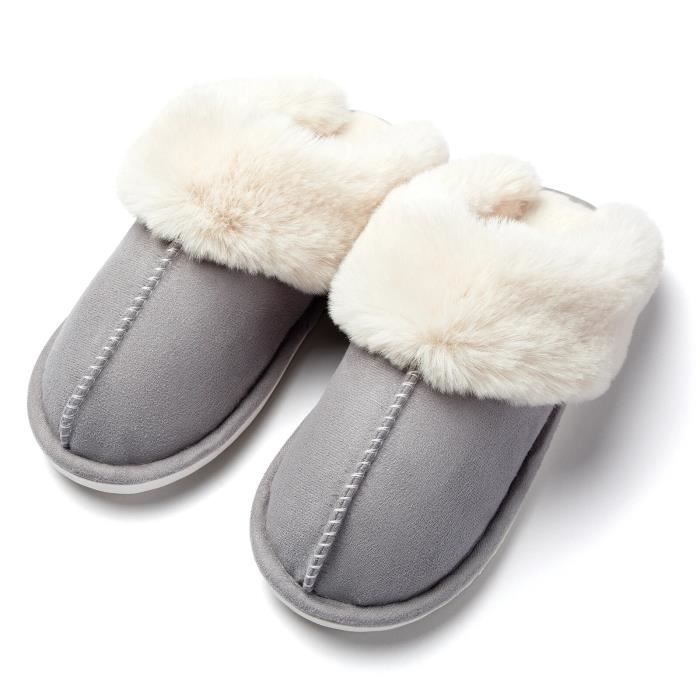 Cdiscount chaussons femme online