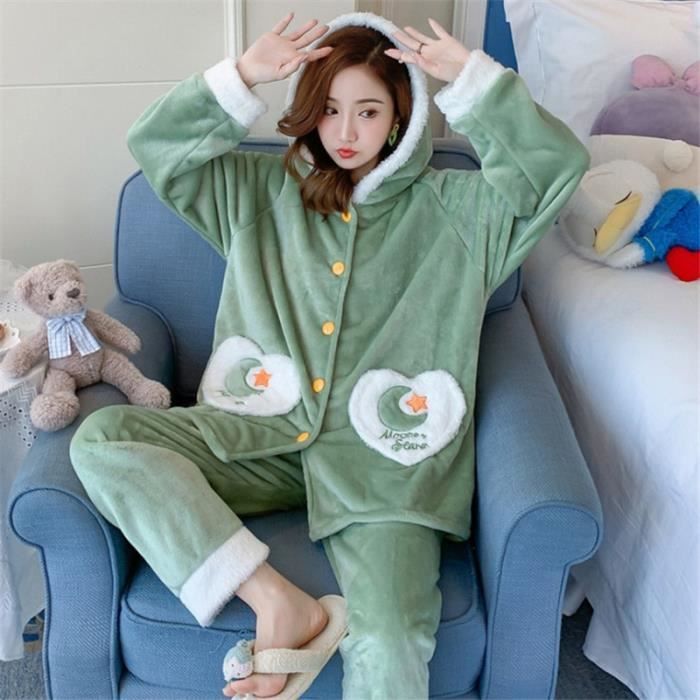 Pyjama deals femme vert