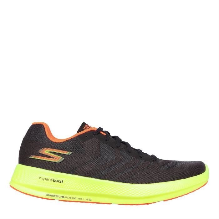 baskets de running - skechers - go run razor - noir - femme - running - régulier