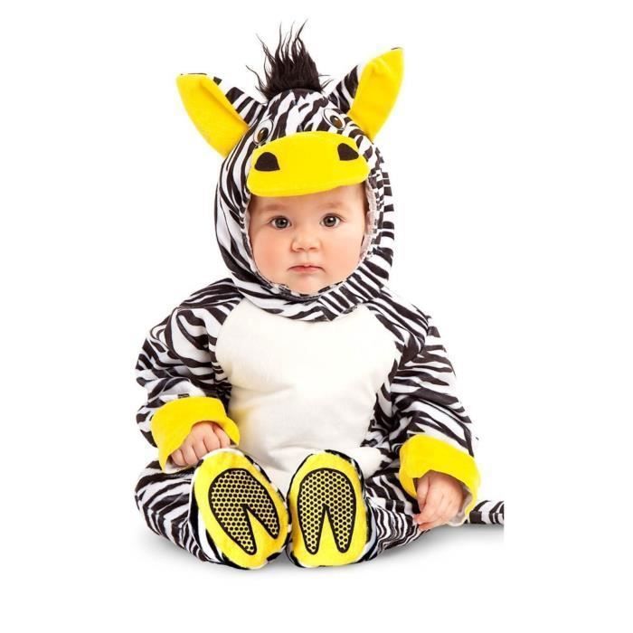 My Other Me Fun Company Sl Déguisement Zèbre Bicolore 6 Mois Enfant Cdiscount Jeux Jouets