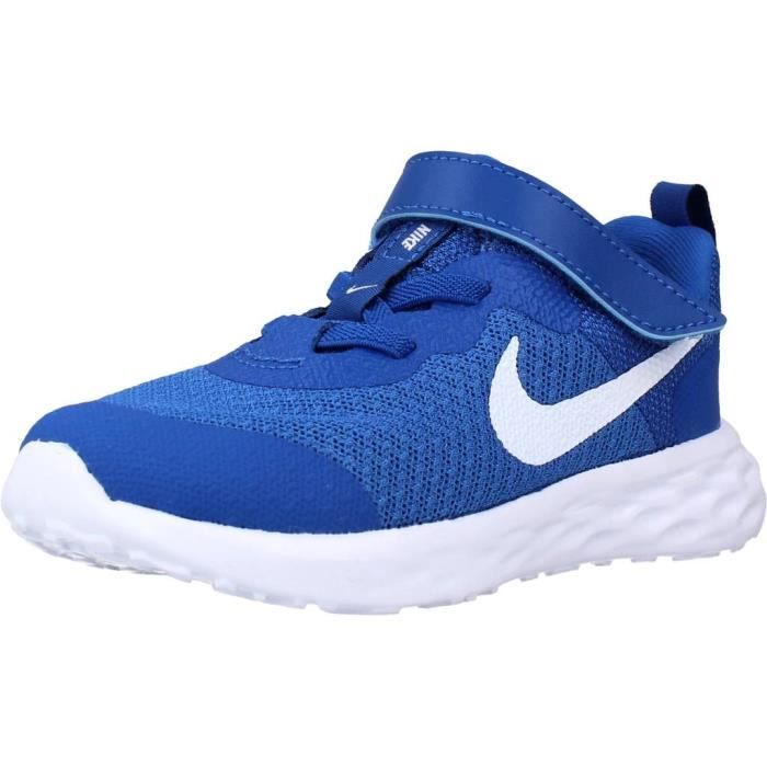 Basket NIKE 115958 Gar on Enfant Lacets Bleu Cdiscount