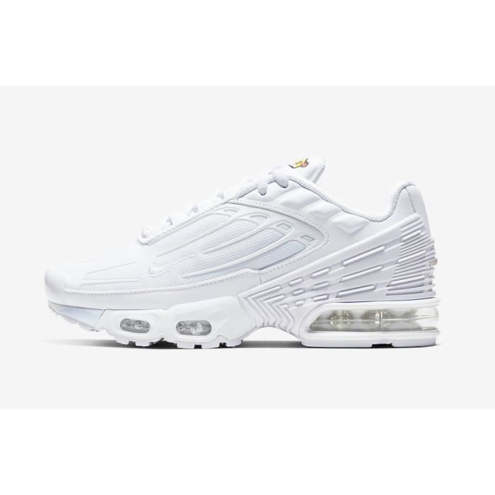Nike Air Max Plus TN III Leather OREO Blanc – Achat pas cher - GO Sport