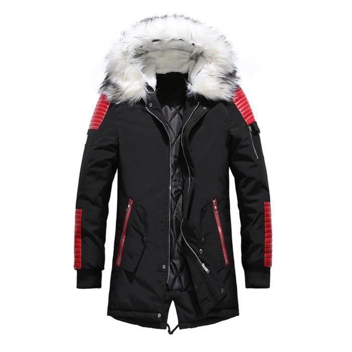 Doudoune homme fourrure blanche sales