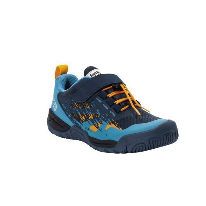 Jack Wolfskin Baskets enfant Jack Wolfskin Vili Action Low - bleu (taille 35)