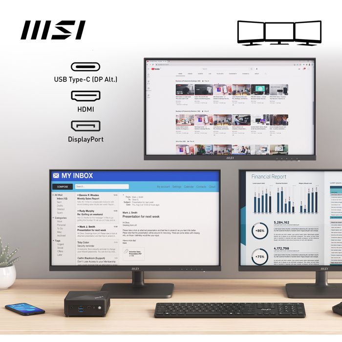 MSI Cubi N ADL 001BEU - vue 5