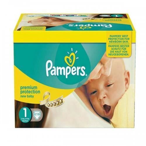 616 Couches Pampers Premium Protection taille 1 Cdiscount Puériculture & Eveil bébé
