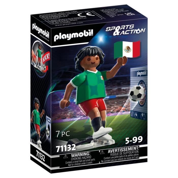PLAYMOBIL - 71132 - Joueur de football Méxicain - Cdiscount Jeux - Jouets