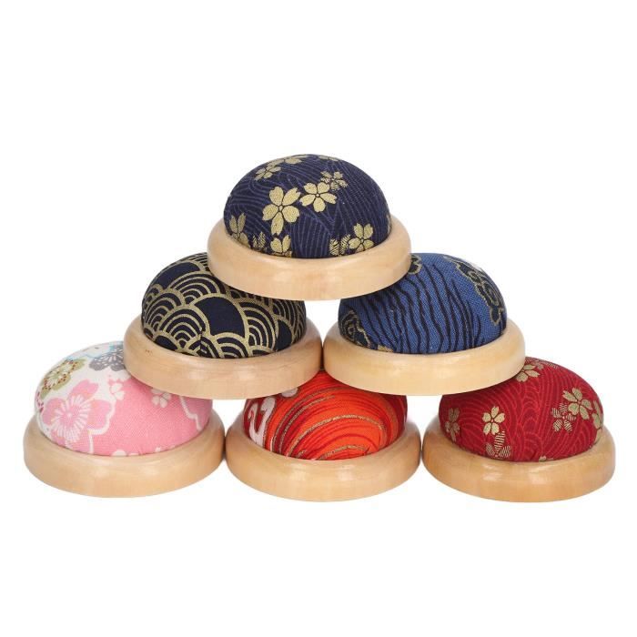 SUNHUITOY 1 Coussin à épingles En Forme De Hérisson Avec 200 épingles à Tête Colorées - Outil De Couture - Accessoire Pour Travaux Manuels Et Couture