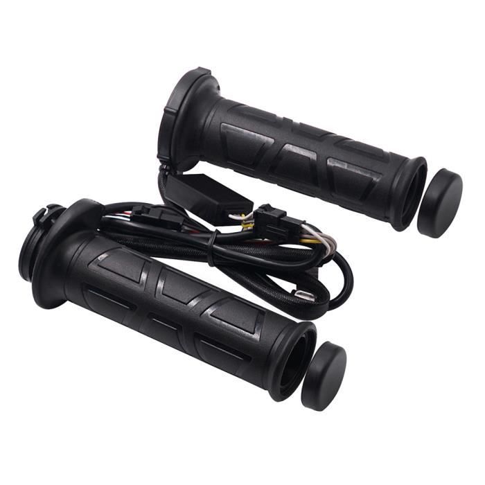 1 Paire Nouvelle Version 7/8 poignées chauffantes pour Moto, poignées chauffantes électriques