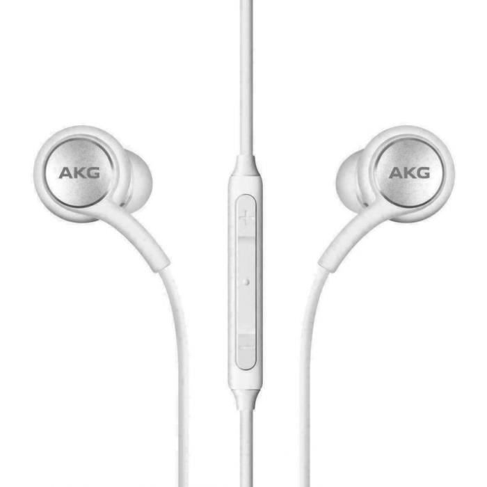 Écouteurs Samsung USB Type C Sound by AKG, Kit Mains Libres blancs