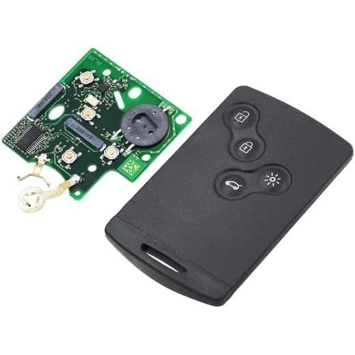 Carte Vierge Main Libre Keyless Go Pour Renault Clio IV Et Captur - Hitag AES, Testée