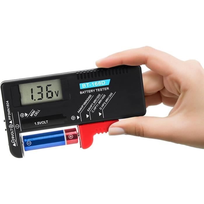 Tester Batterie Universale Digitale - Controlla AA, AAA, 9V, Pile A Bottone - Foto 6