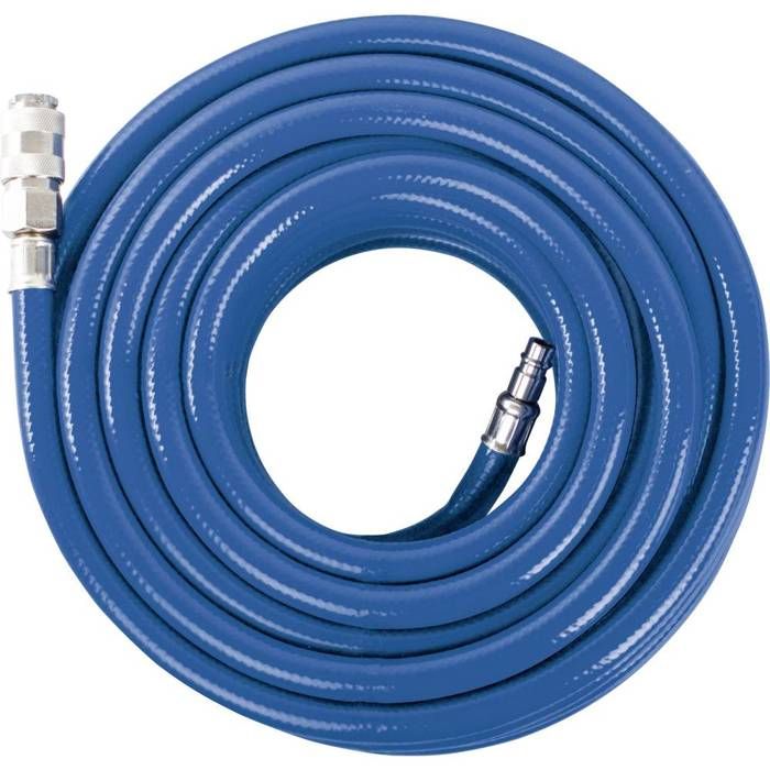 Tuyau caoutchouc - SCHEPPACH - 15m - Ø 8 mm - Pression jusquà 20 bar - Renforcé textile